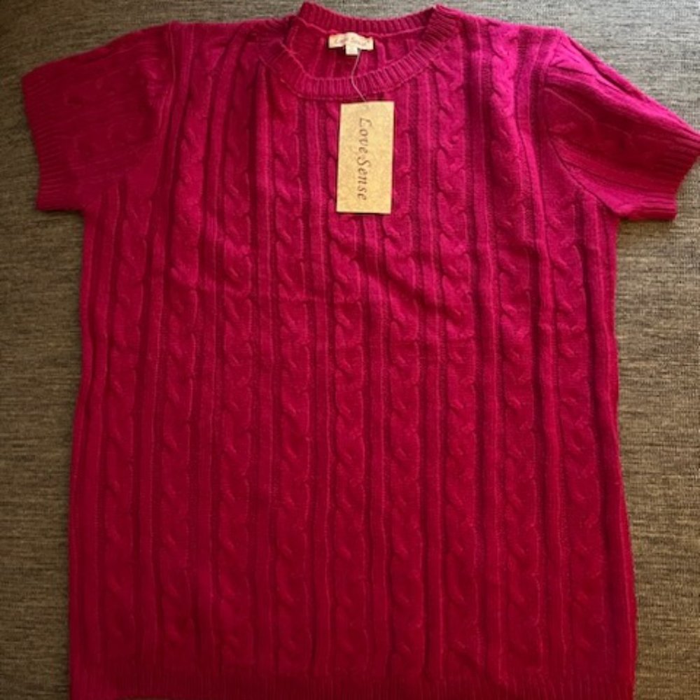 Love Sense Two Piece Knit Short Set